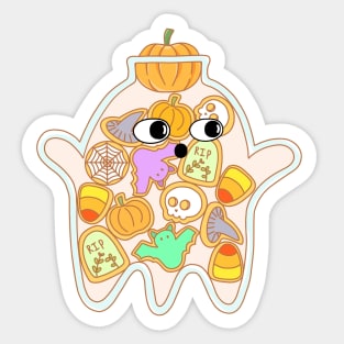 Halloween Cookie Jar Sticker